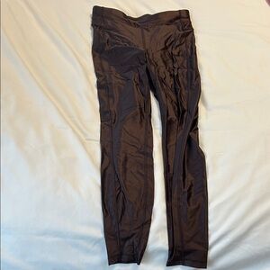 Shinny brown Lululemon Leggings